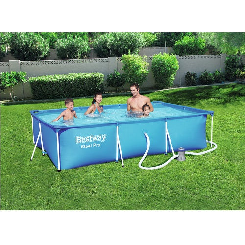 طقم مسبح بيست واي ستيل برو ماكس 3.00 متر × 2.01 متر × 66 سم - رقم: 56411