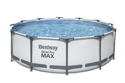 Bestway Above Ground Swimming Pool Round Steel Pro Max 366x122 Cm - No:56420