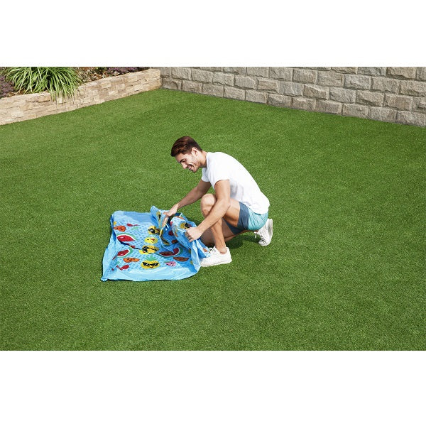 Steel Pro UV Careful 2.44m x 51cm Splash-in-Shade Play Pool - No:56432