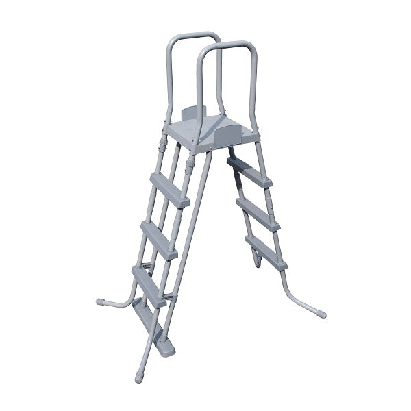 مجموعة حمام سباحة مستطيل من الفولاذ المقاوم للصدأ من بيست واي، أبعادها 4.12 متر × 2.01 متر × 1.22 متر - رقم: 56457