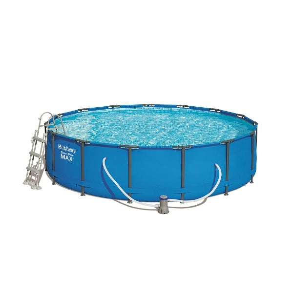 Bestway Steel Pro Round Pool Blue Set 4.57mx1.07m