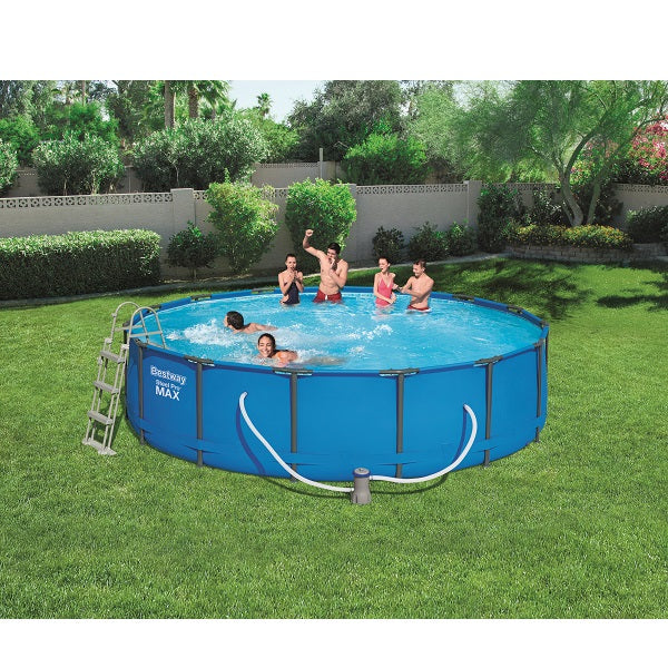 Bestway Steel Pro Round Pool Blue Set 4.57mx1.07m