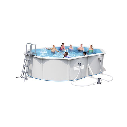 مجموعة حمام سباحة هيدريوم من بيست واي، أبعادها 5.00 متر × 3.60 متر × 1.20 متر