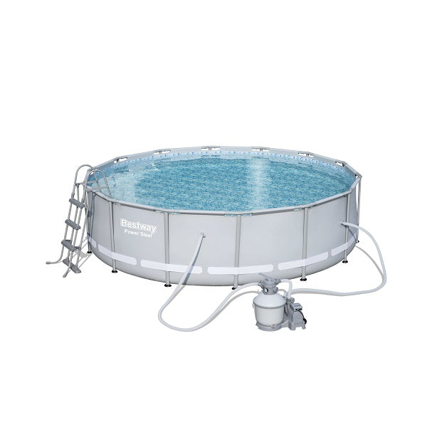 Bestway 4.27m x 1.07m Power Steel Frame Pool Set
