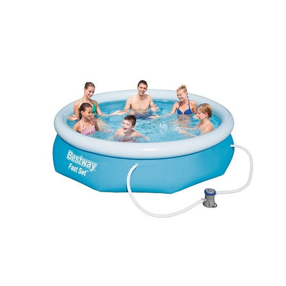 مجموعة حمام سباحة بيست واي سريعة التركيب 2.74 متر × 76 سم