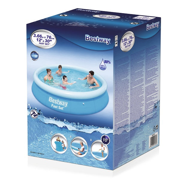 مسبح بيست واي سريع التركيب 3.66 متر × 76 سم