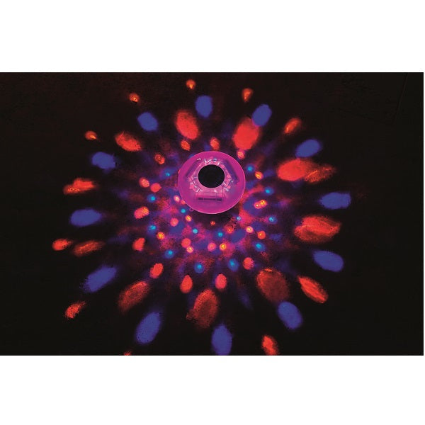 مصباح حمام سباحة بيست واي فلو كلير العائم المقاوم للماء بتقنية LED، 7 أوضاع ألوان - رقم المنتج: 58419