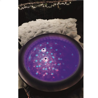 مصباح حمام سباحة بيست واي فلو كلير العائم المقاوم للماء بتقنية LED، 7 أوضاع ألوان - رقم المنتج: 58419