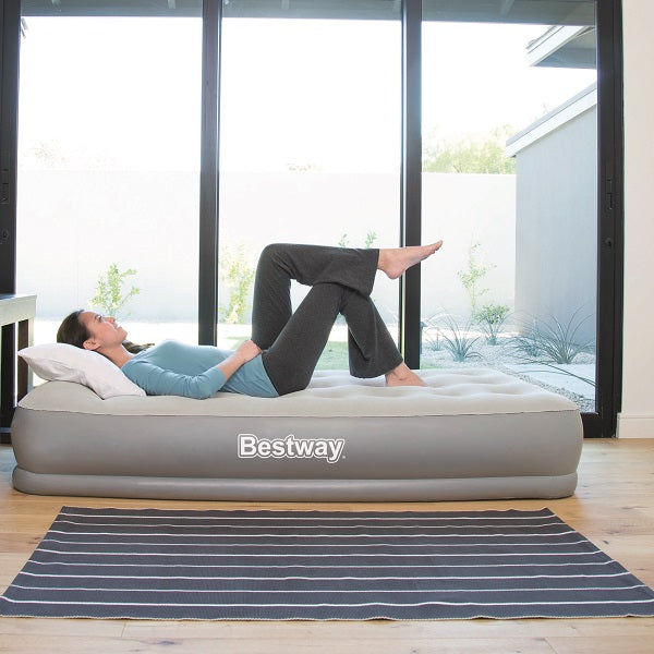 مرتبة هوائية بيست واي ريستيرا بريميوم (مفردة) 1.91 متر × 97 سم × 38 سم