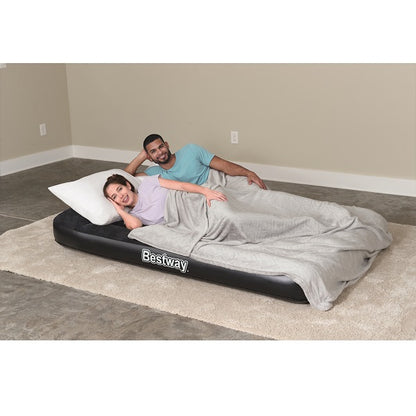 Bestway Tritech Airbed Full Sleeping Mattress Built-in  AC pump 1.91m x 1.37m x 30cm - No:67462