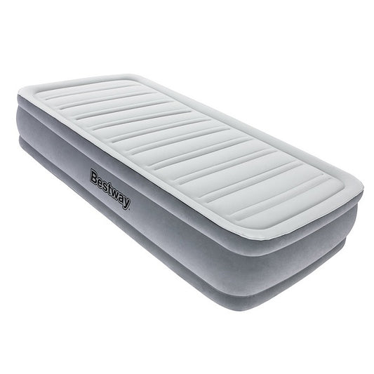 Bestway 1.91m x 97cm x 36cm Comfort Cell SleepZone Premium Raised Airbed(Single)