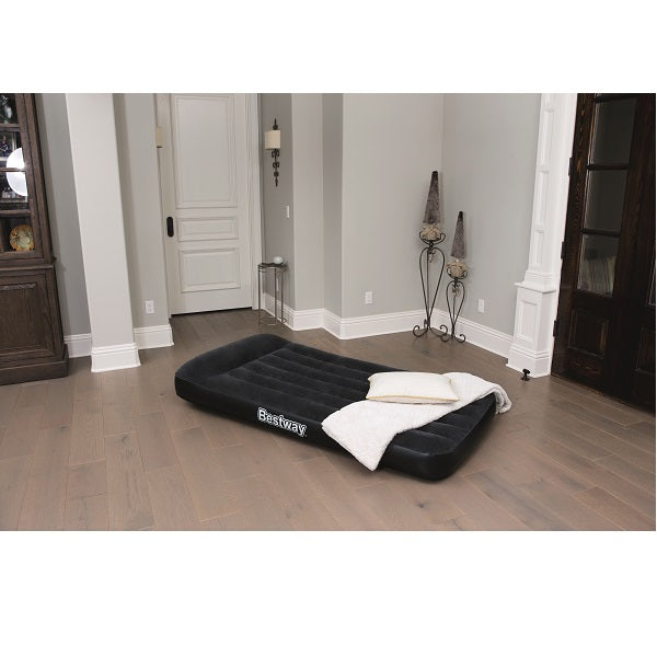 Bestway 1.88m x 99cm x 30cm Tritech Airbed Twin  Built-in AC pump