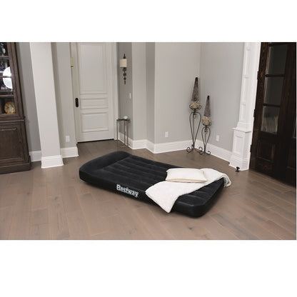 Bestway 1.88m x 99cm x 30cm Tritech Airbed Twin  Built-in AC pump