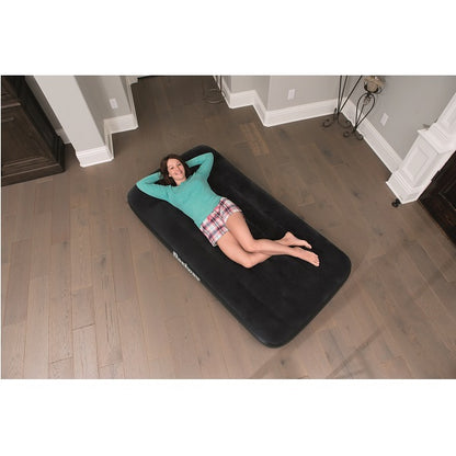 Bestway 1.88m x 99cm x 30cm Tritech Airbed Twin  Built-in AC pump