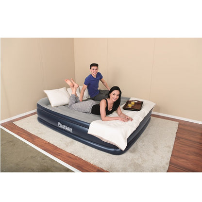 Bestway Tritech Airbed Queen Built-in AC Pump 2.03m x 1.52m x 46cm