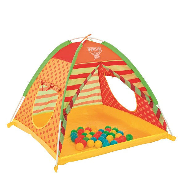 Bestway Kids Ball Pit With Tent Play Fun Game Room House 1.12m x 1.12m x 90cm