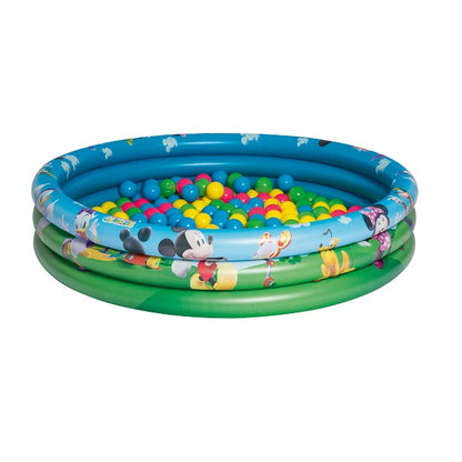 Mickey 1.22m x H25cm 3-Ring Ball Pit Play Pool