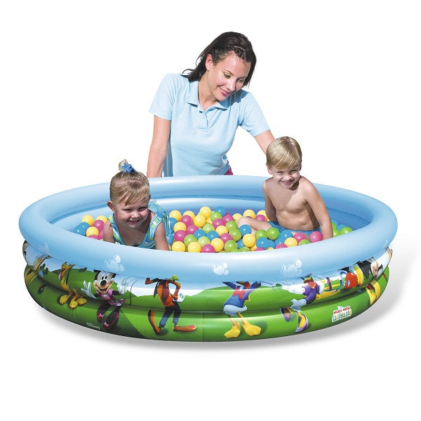 Mickey 1.22m x H25cm 3-Ring Ball Pit Play Pool