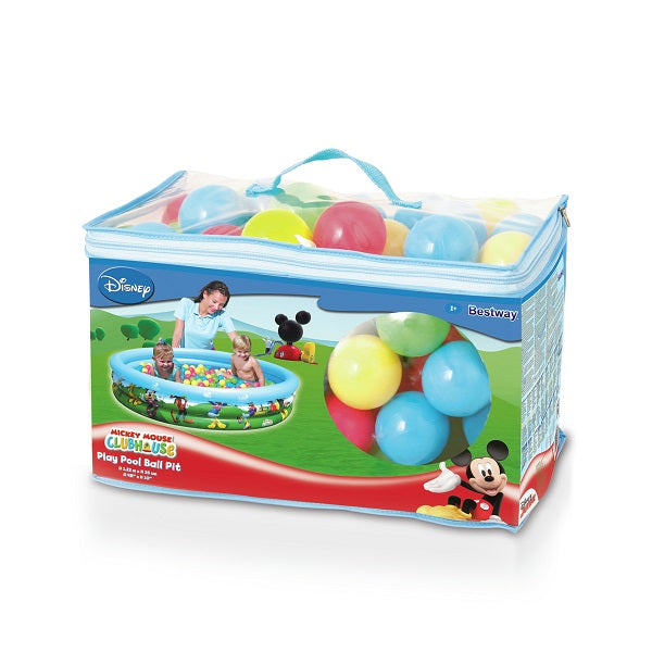 Mickey 1.22m x H25cm 3-Ring Ball Pit Play Pool