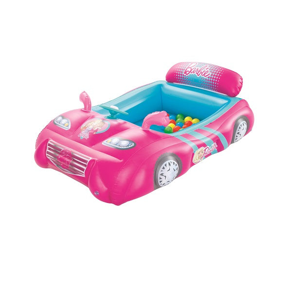 Disney Barbie 1.35m x 99cm x 43cm Sports Car Ball Pit