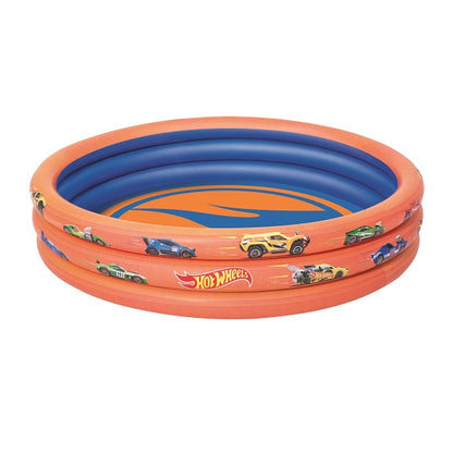 Hot Wheels 1.22m x H25cm 3-Ring Pool