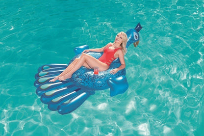 Bestway Inflatable Swimming Peacock 198 x 164 cm - No:41101
