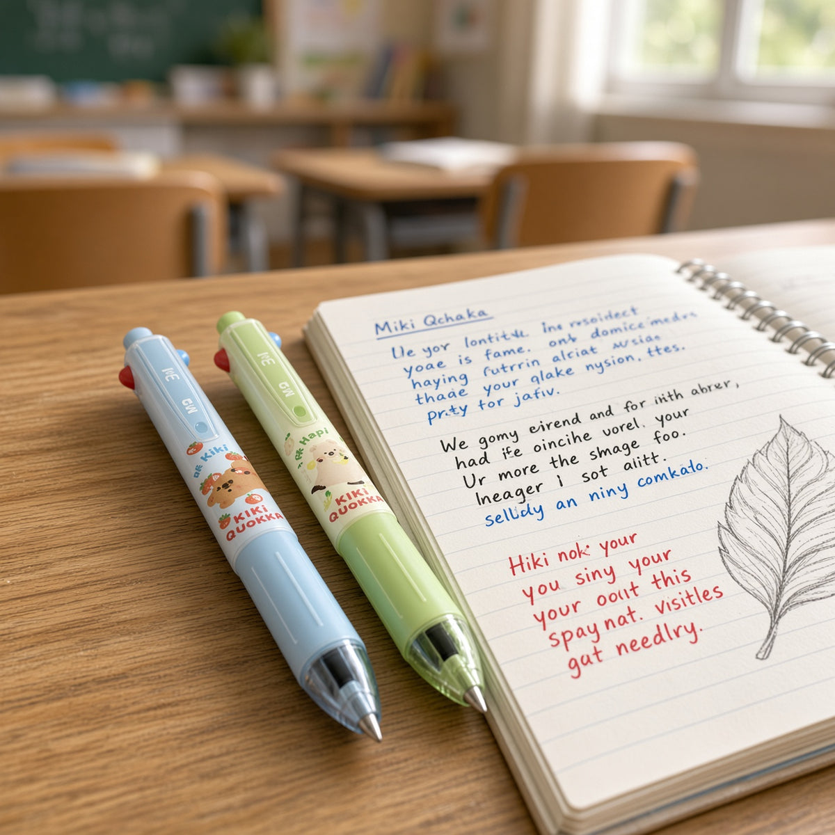 M&G Chenguang Multi-Function 4-in-1 Pen – 3-Color Ballpoint Pen 0.7mm + Mechanical Pencil 0.5mm, Blue/Black/Red Ink - No: ADPT5572