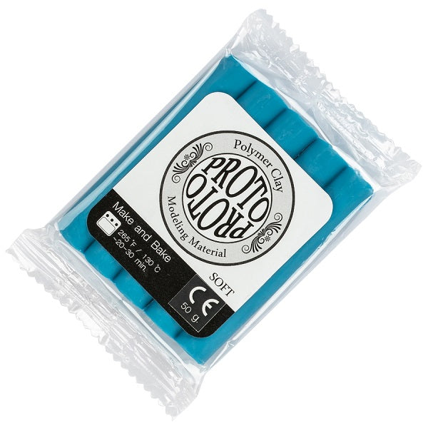 Polymer Clay Soft 50g Baby Blue