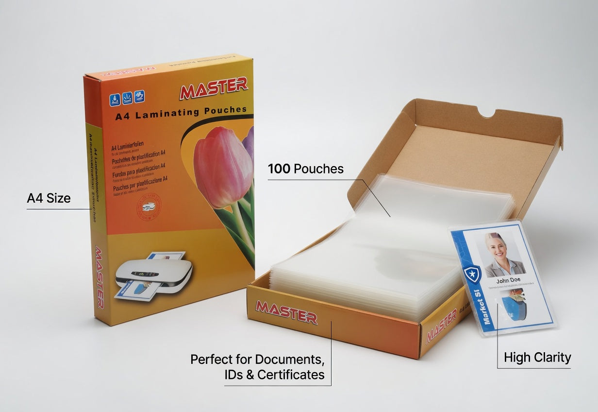 Master Thermal Cover, 175 Micron, A4 Size, 622
