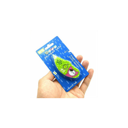 M&G Chenguang Correction Tape 6m × 5mm – Smooth Performance Quick Drying Correction Tape – 1pcs – Assorted Cat Designs - No: ACT11874