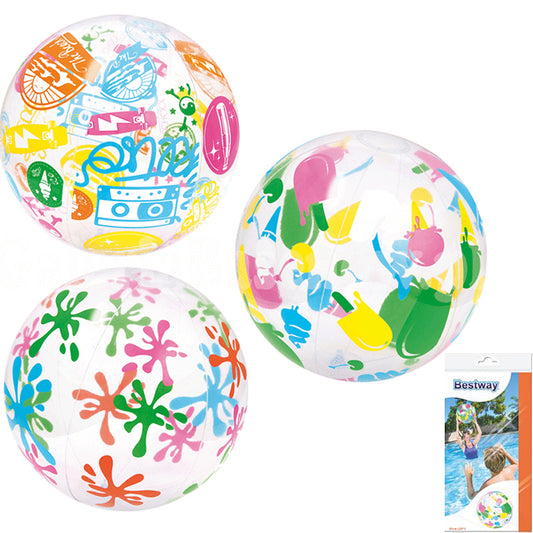 Bestway 24"/61cm Designer Beach Ball