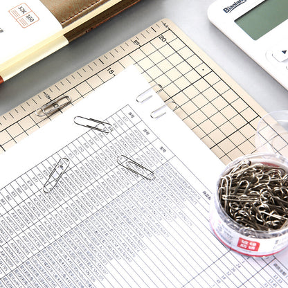 M&G Chenguang No. 3 metal paper clip 5-barrel metal paper clip - No:ABS91697