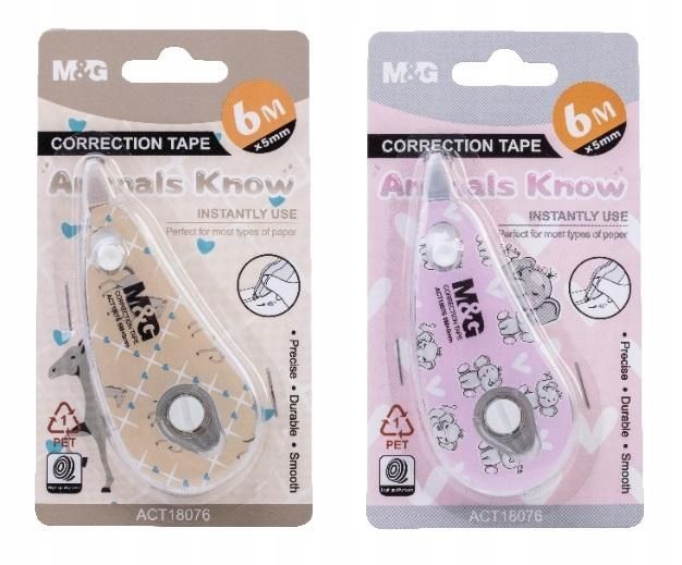 M&G Chenguang Correction Tape 6m*5mm Quickly Stickup - No:ACT18076
