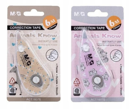 M&G Chenguang Correction Tape 6m*5mm Quickly Stickup - No:ACT18076