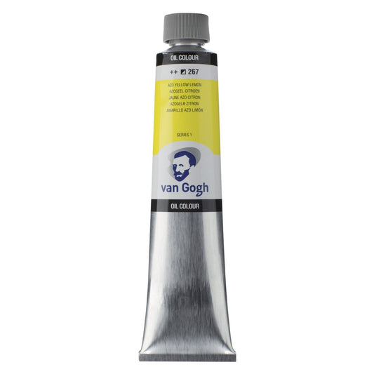 Van Gogh Oil Paint - Yellow Lemon , 200 ml tube - No:267