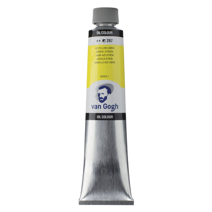 Van Gogh Oil Paint - Yellow Lemon , 200 ml tube - No:267