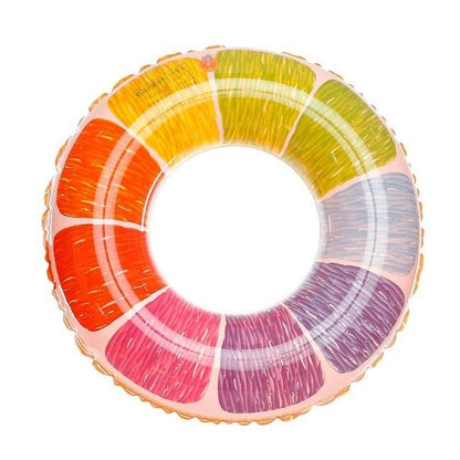 عوامة سباحة على شكل فاكهة قابلة للنفخ للكبار والصغار - 90 سم - رقم: 19237 