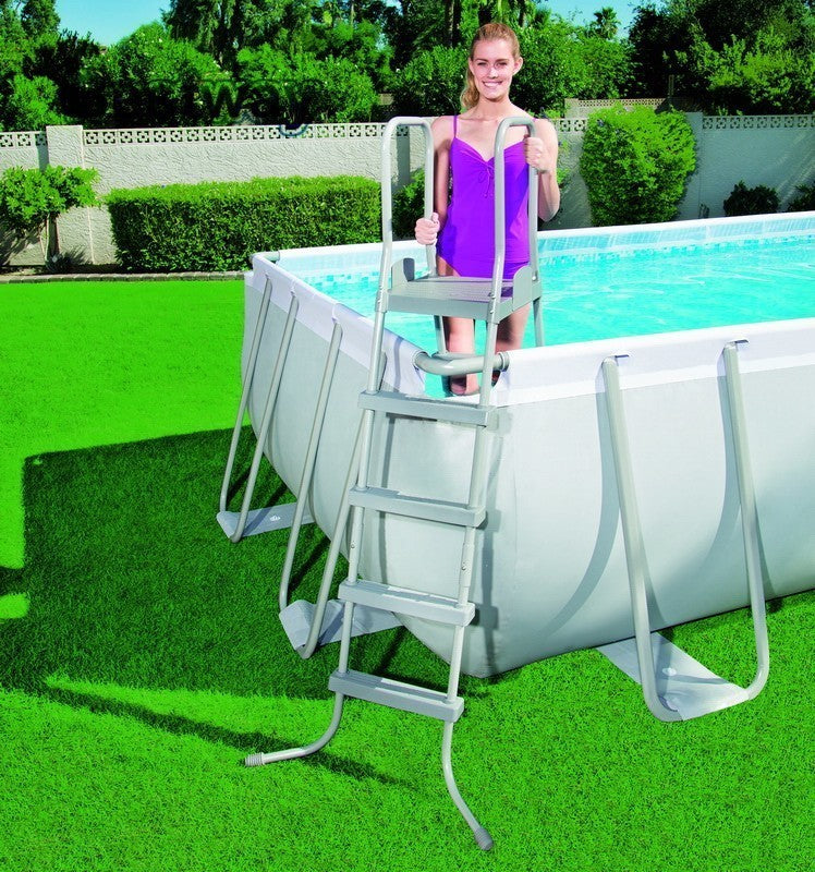 Bestway 1.32m Safety Pool Ladder Swimming Pool Stairs - No:58337
