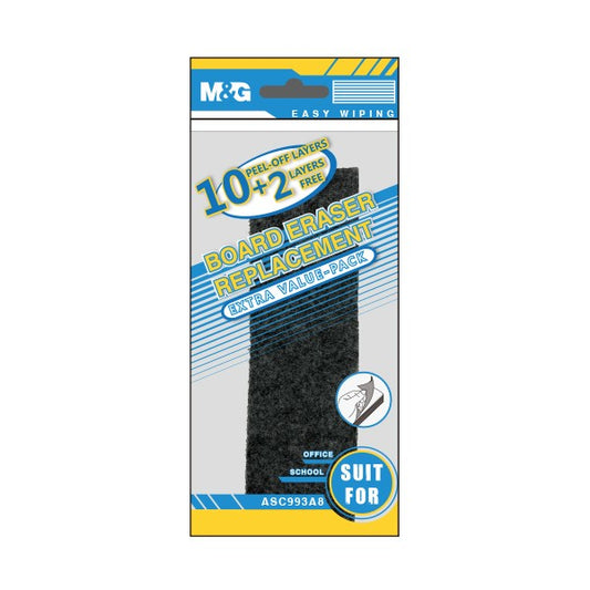 M&G board eraser replacement 10+2 Layers No:ASC993A8