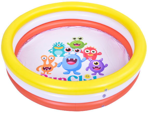 Monster 3-Ring Pool inflatable pool - Ф99cm*23cm