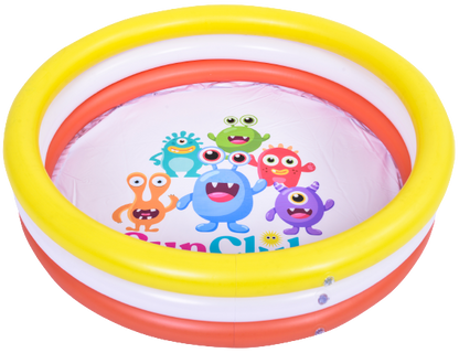 Monster 3-Ring Pool inflatable pool - Ф99cm*23cm