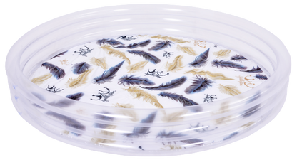 Plumage 3-Ring Pool inflatable pool - Ф157cm*24cm No: 51156