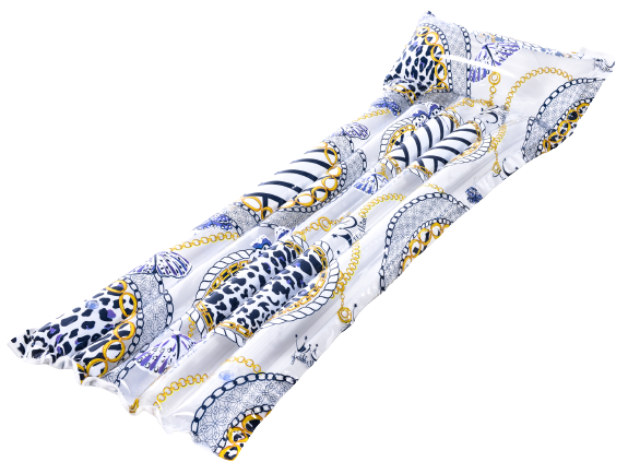 Blue-and-White Fashion Mat 183cm*68cm - assorted shapes 1pcs