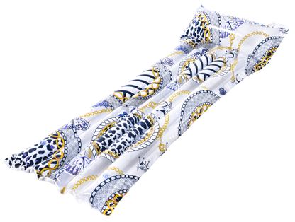 Blue-and-White Fashion Mat 183cm*68cm - assorted shapes 1pcs