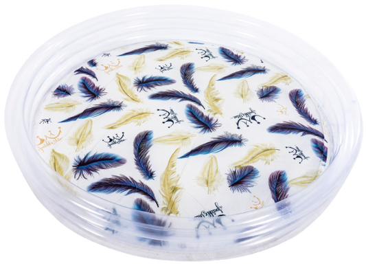 Plumage 3-Ring Pool inflatable pool - Ф157cm*24cm No: 51156