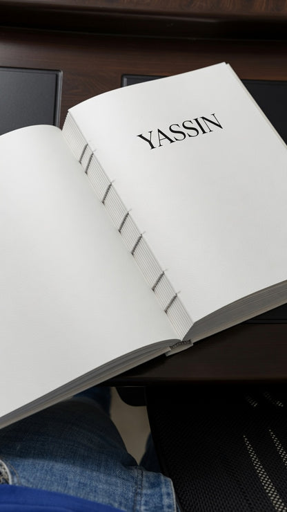YASSIN Creative Sketchbook A4 – 192 Pages, 120 GSM Premium Drawing & Sketch Paper for Artists, Students & Designers