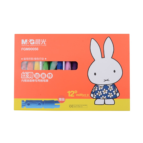 Oil Pastel M&G 12 Colour No.90056