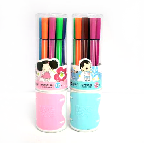 M&G 12 Coloured Markers Cup