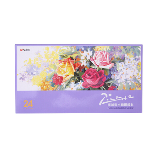 M&G Coloured Gouache Tubes 24 Colours No.97608