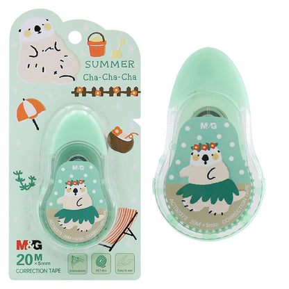 شريط تصحيح M&amp;G Chenguang Summer Cha-Cha-Cha، 5 مم × 20 م - قطعة واحدة - رقم المنتج: ACT52373